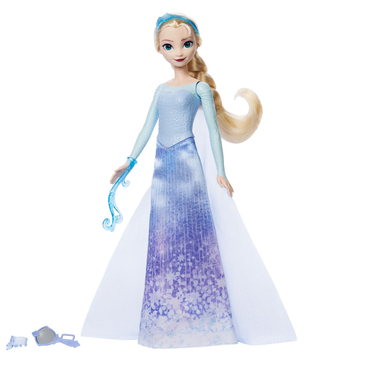 Lėlės Elzos siurprizų rinkinys DISNEY FROZEN SPIN AND REVEAL-1