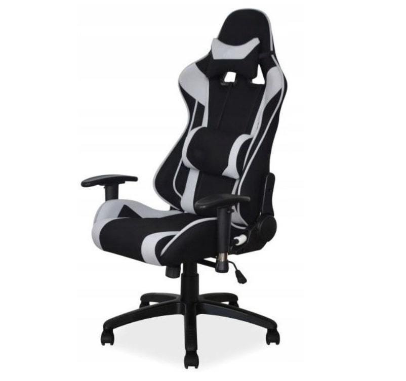 Biuro kėdė VIPER, 49 x 70 x 127-135 cm, juodos/pilkos sp.
