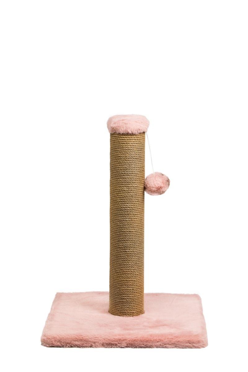 Kačių draskyklė - rožinės spalvos, 34x34x55 cm