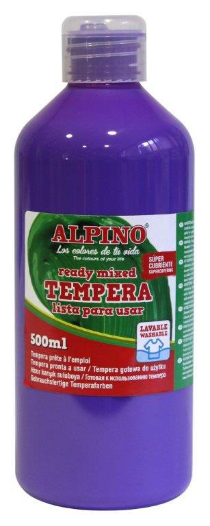 Guašas (tempera) ALPINO, violetinė, 500 ml-0