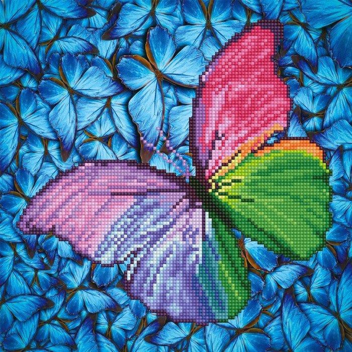 Deimantinė mozaika FLUTTER by PINK 30,5x30,5 cm