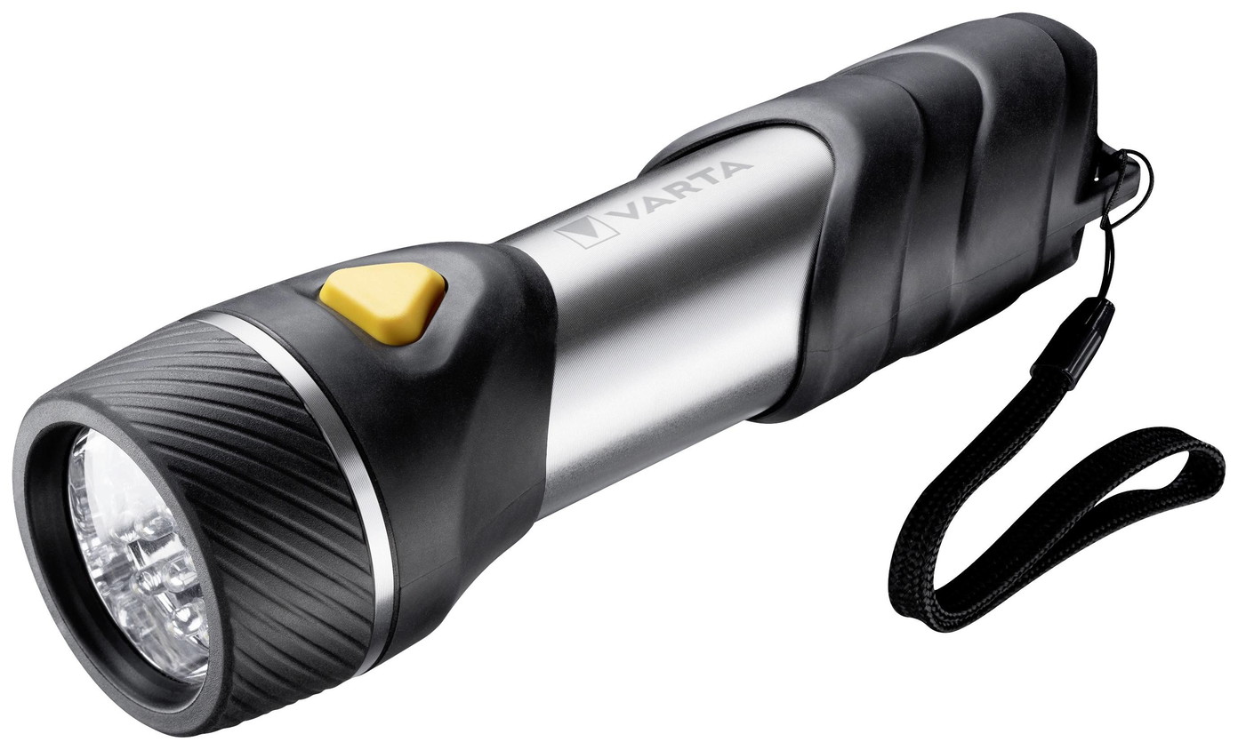 LED žibintuvėlis VARTA Day Light, 70 lm, elementai 2xD (įeina), atstumas iki 32m, veikia iki 125 val - 3