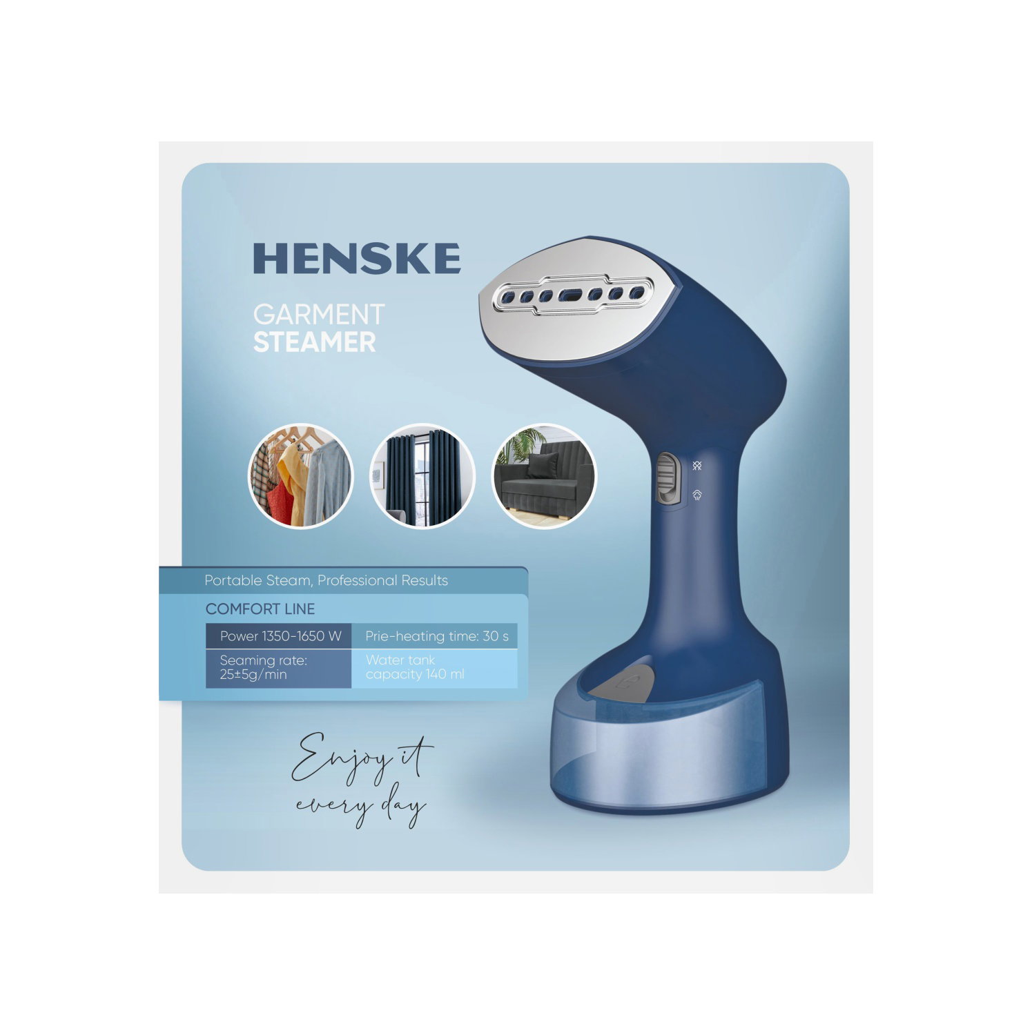 Garinis lygintuvas HENSKE G-8041 - 3