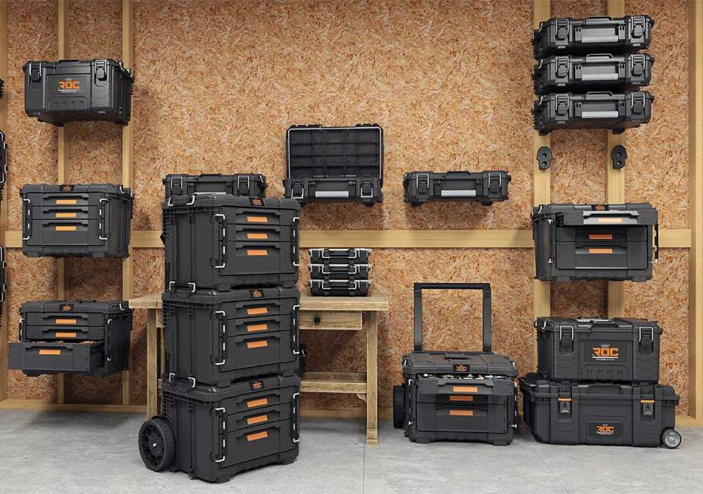 Darbo įrankių dėžė su stalčiais KETER Pro Gear 2.0, 56,5 x 37,5 x 41,3 cm - 3