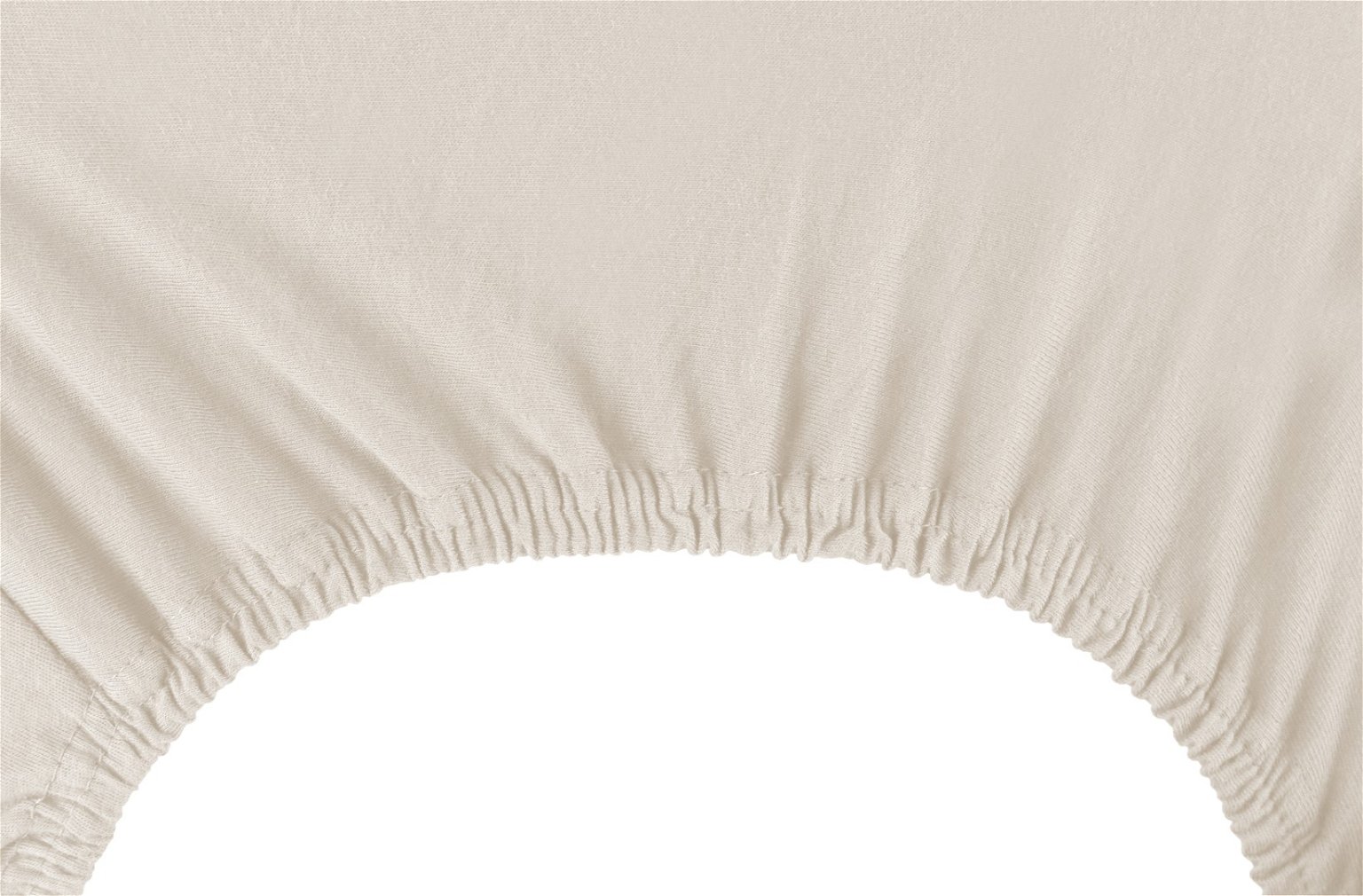 Jersey paklodė su guma Decoking AMBER Beige, 140x200 cm - 3