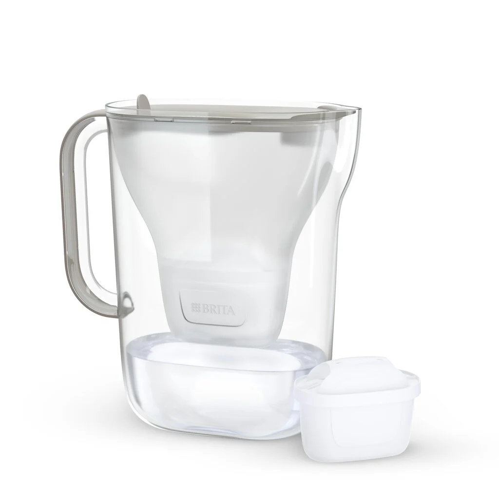 Filtravimo indas BRITA STYLE ESSENTIAL LED 2,4l, smėlio +2MX-1
