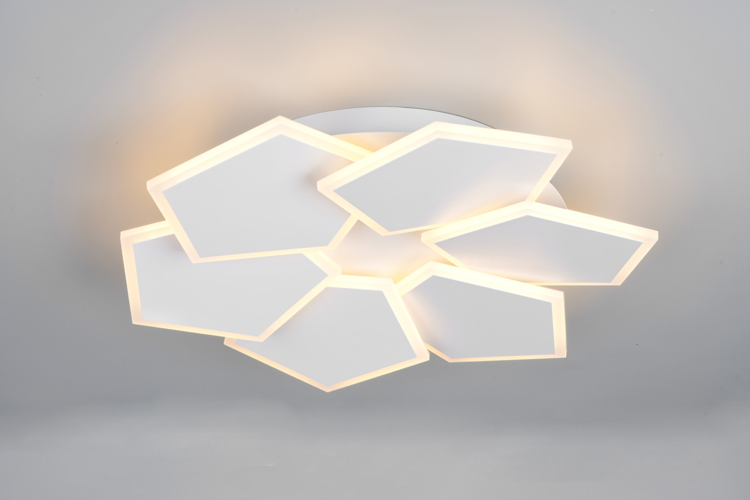 Lubinis LED šviestuvas TRIO ZAYA, 36 W, 2700-6500 K, 4500 lm, Ø52cm, su pultu-0