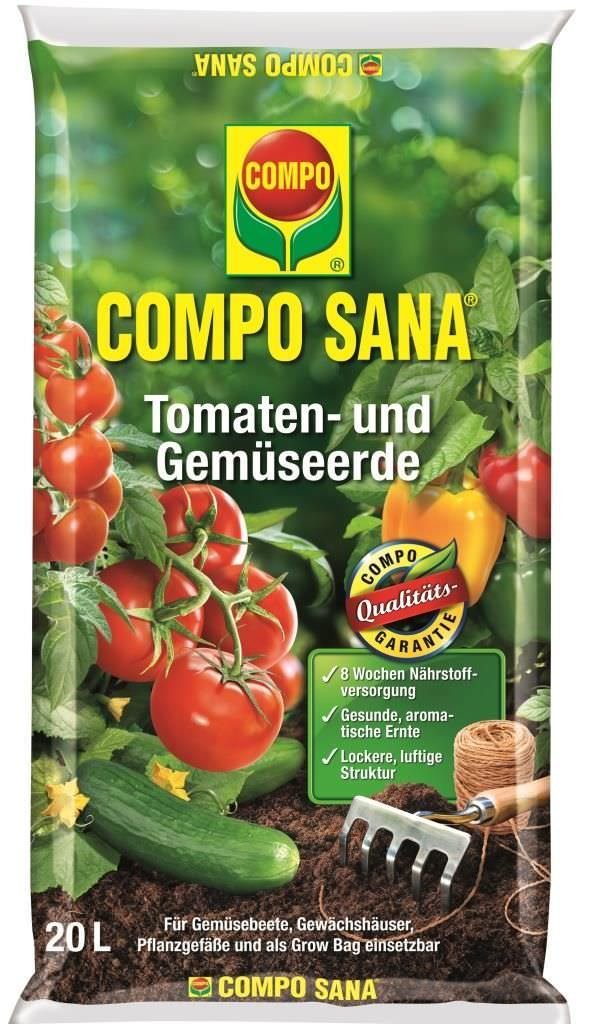 Pomidorų ir daržovių substratas COMPO, 20 l