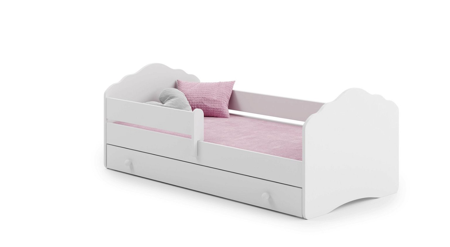 Vaikiška lova su stalčiumi Fala Bar, 140x70 cm - 1