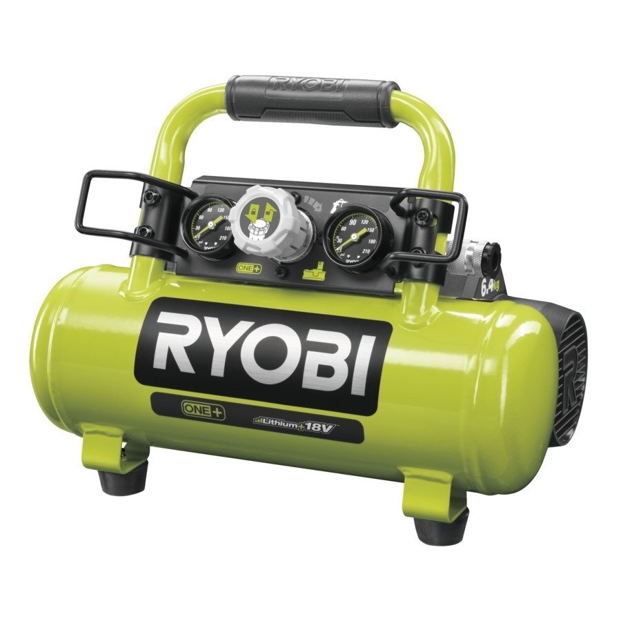 Akumuliatorinis kompresorius RYOBI R18AC-0, 18V (be akum. ir krov.) - 1