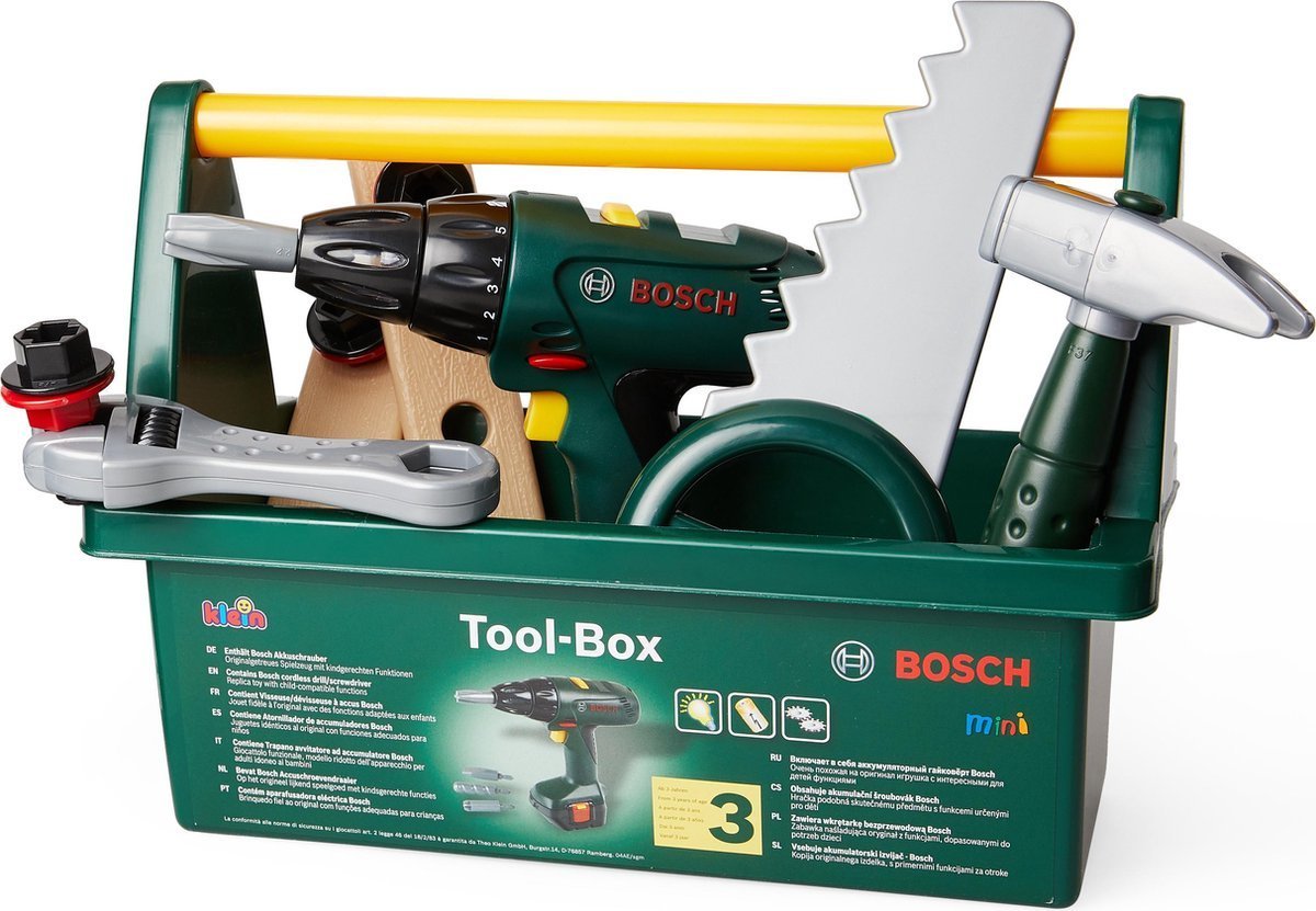 Žaislinė įrankių dėžė BOSCH