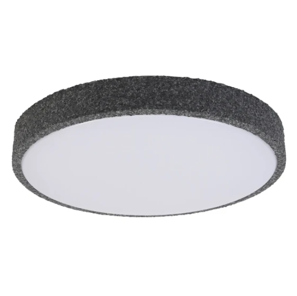 Lubinis LED šviestuvas LEDVANCE ORBIS YUMMY, 36W 3000K 4700lm Click DIM, juodos sp, 49x7cm-0