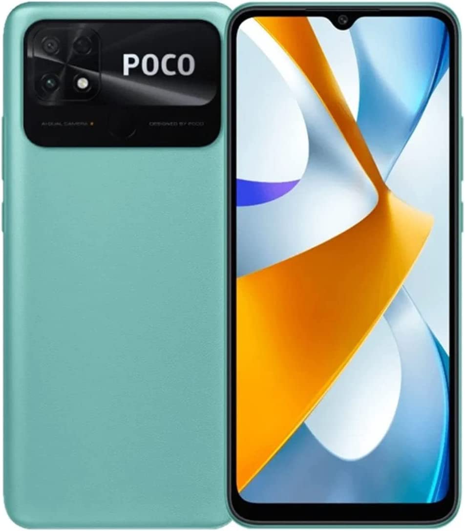 Mobilusis telefonas Poco C40, 32 GB, Žalia - ermitazas.lt