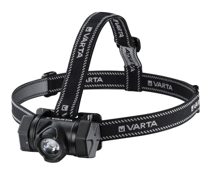 LED žibintas ant galvos VARTA INDESTRUCTIBLE,IP67, 350lm, elementai 3xAAA(įeina), 2 švietimo padėtys-1