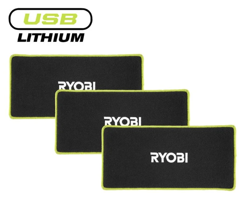 Grindų plovimo šepečio šluostės RYOBI RSM4A1, 3 vnt.-0