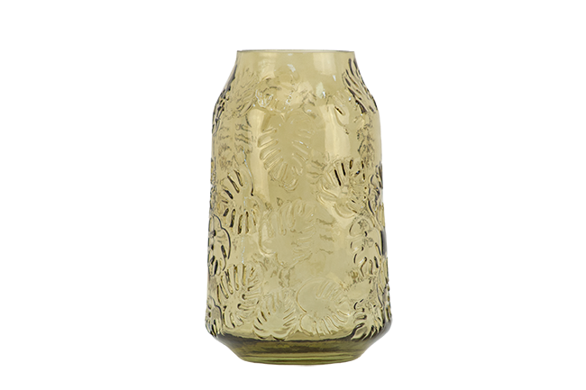 Stiklinė vaza ELEMENTS SENSE, 7 x 11,5 x 19 cm, kelios spalvos