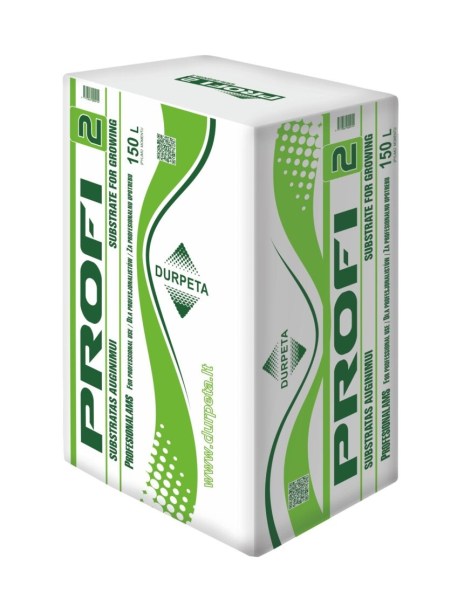 Universalus durpių substratas DURPETA PROFI MIX 2B, su moliu, 150 l-0