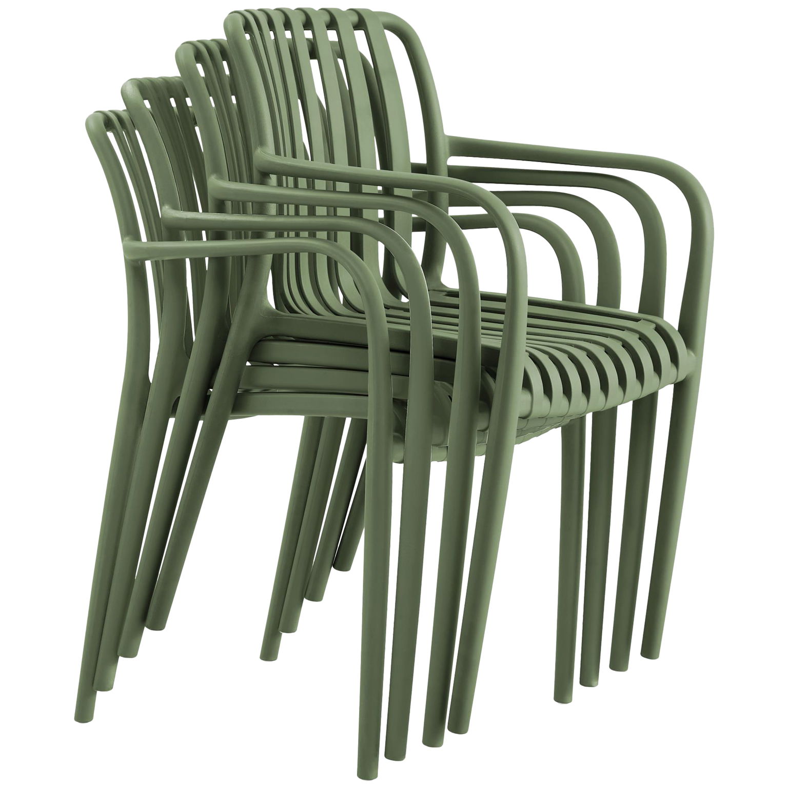 Lauko kėdė Lomi, Green-1