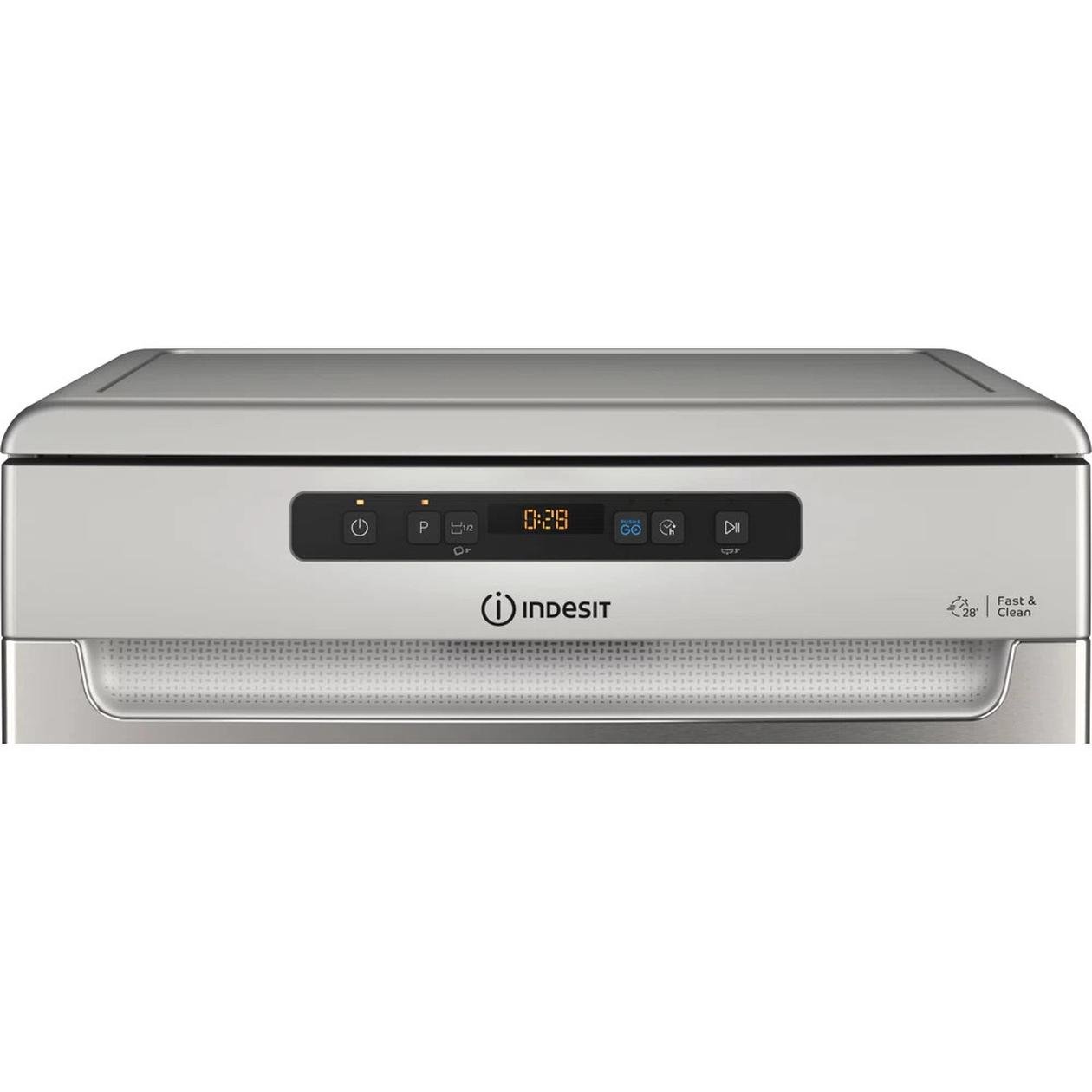 Indaplovė Indesit D2FHD624AS, sidabro-1