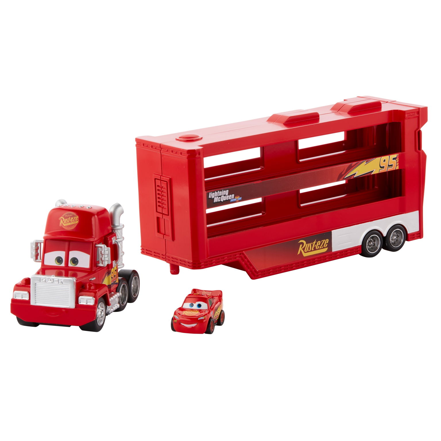 Transporteris Cars Makas mini lenktynininkams - 7