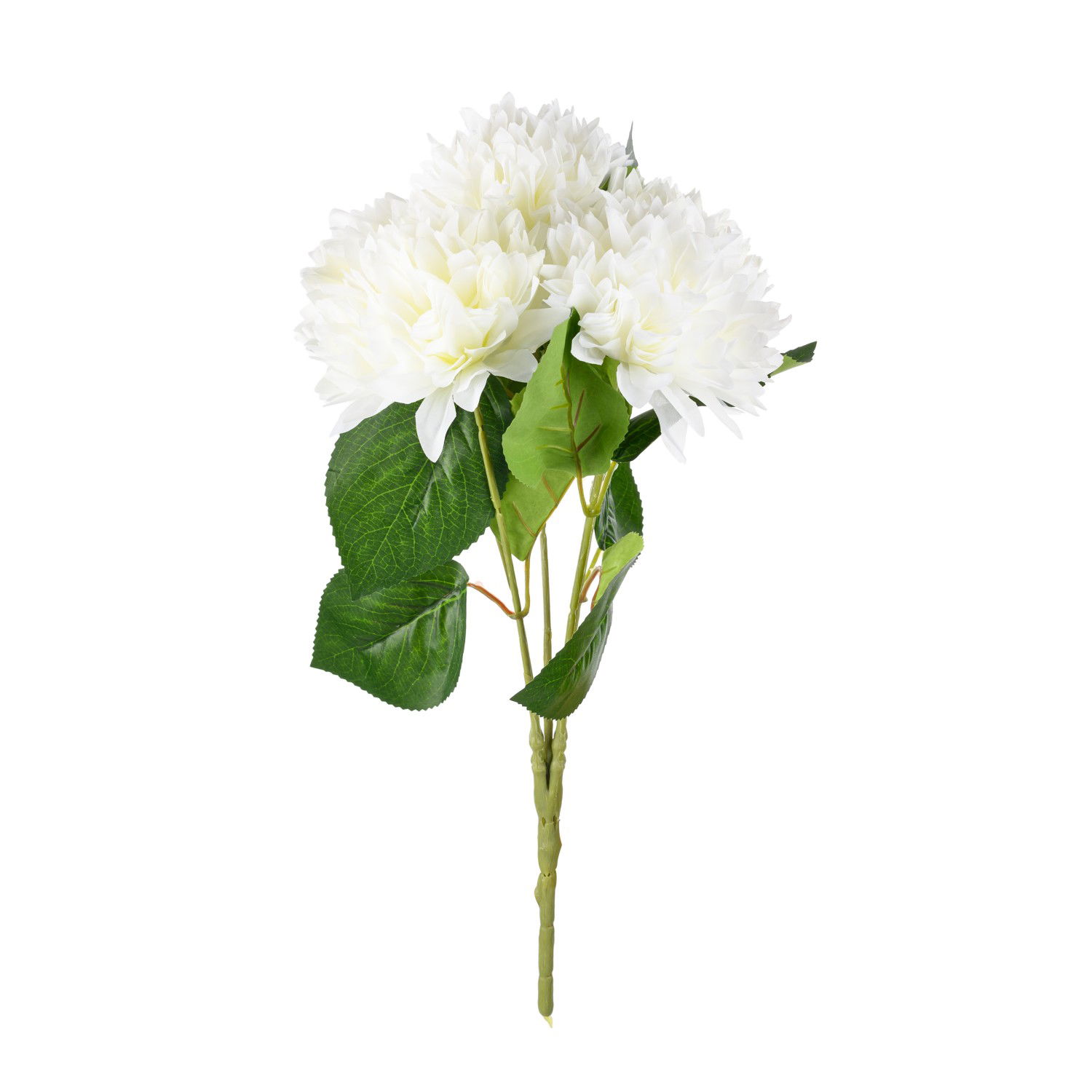 Dirbtinių gėlių puokštė ELEMENTS SENSE Chrysanthemum, įvairių sp., 5 žiedai, 45 cm-0