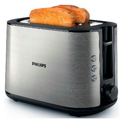 Skrudintuvas Philips Viva Collection HD2650/90, sidabro-0