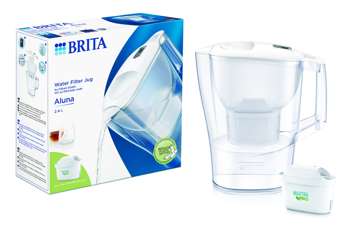Vandens filtravimo indas BRITA ALUNA MXpro, 2,4 l-0