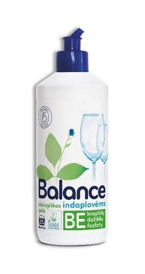 Ekologiškas indaplovių gelis BALANCE, 500 ml