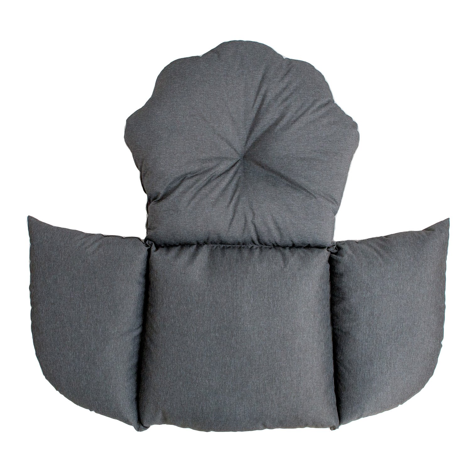 Pakabinamo krėslo pagalvės DROPLET, tamsiai pilka - 3