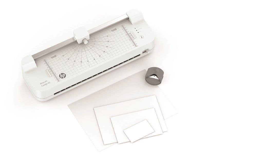 Laminavimo aparatas HP ONELAM COMBO, A3 80-125mic + trimeris-1