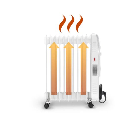Elektrinis tepalinis radiatorius su ventiliatoriumi Trotec TRH 23 E 13-00250 - 4