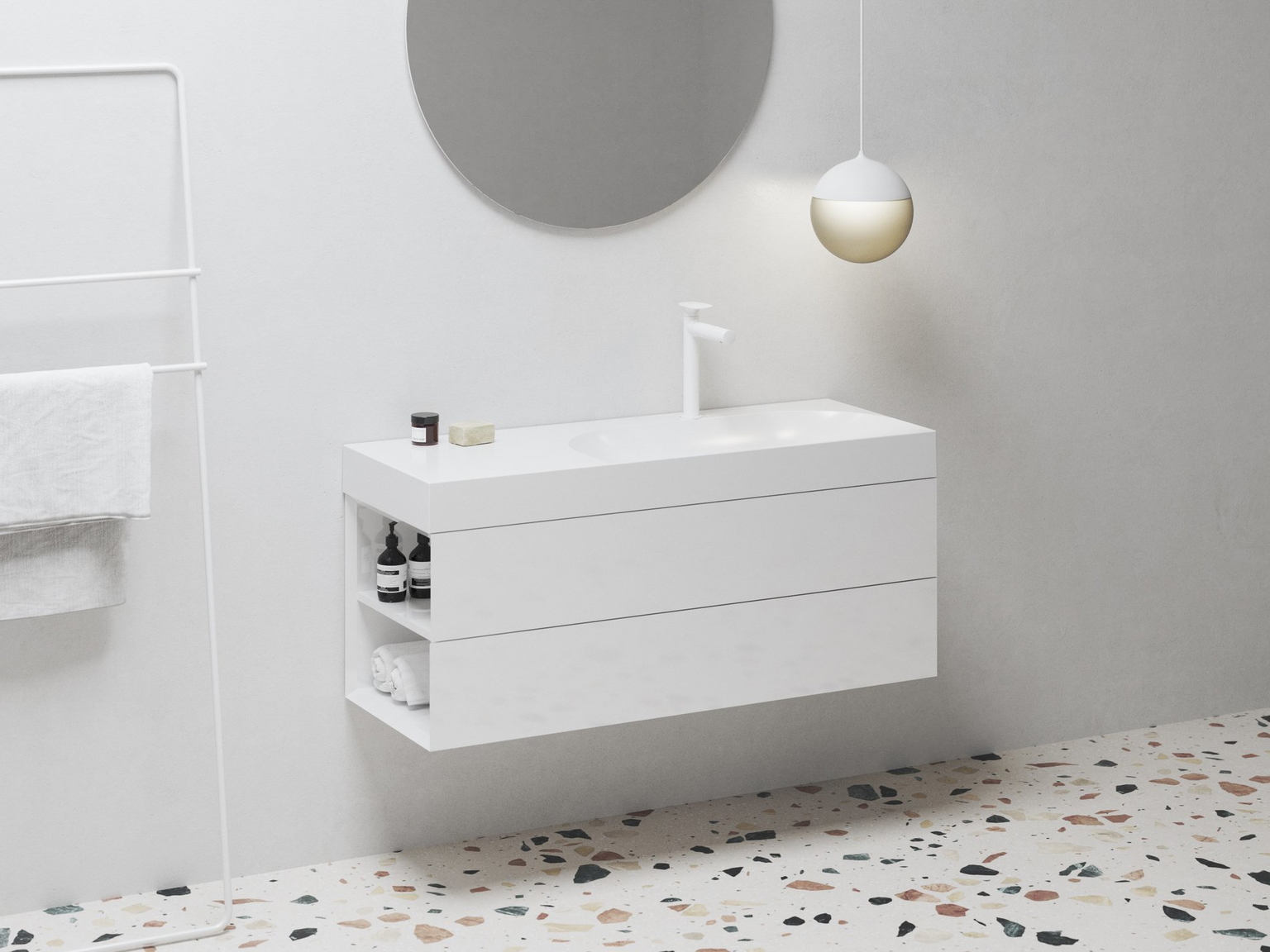 Apatinė vonios spintelė RAVAK SD Lite 120 K, baltos sp.-0