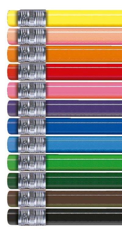 Spalvoti pieštukai ALPINO Erasable, 12 spalvų-1
