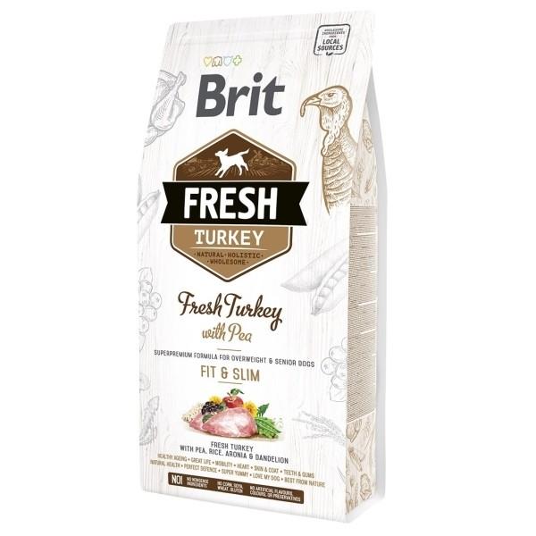 Sausas šunų ėdalas BRIT Turkey With Pea Light, su kalakutiena ir žirniais, 2,5 kg-0