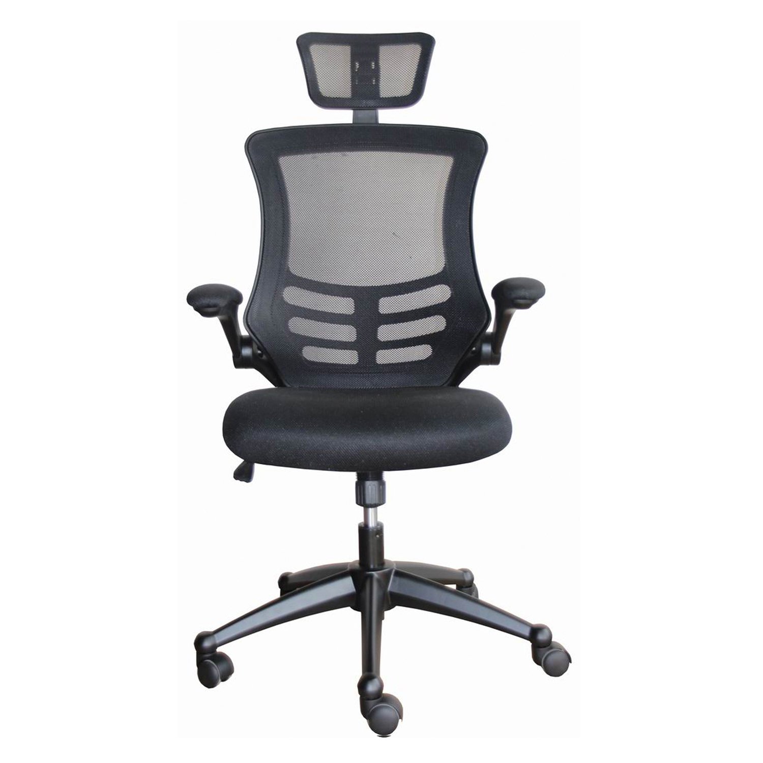 Biuro kėdė RAGUSA, 66,5x51x117-126 cm, juoda