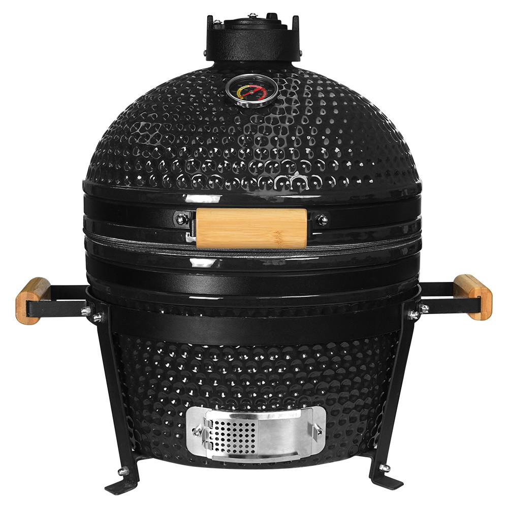 Keraminė kepsninė Kamado Classic Series 16", 40 cm, juodos sp.-0