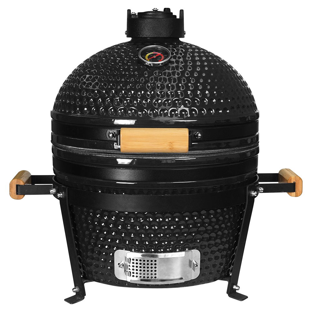 Keraminė kepsninė Kamado Classic Series 16", 40 cm, juodos sp.-0