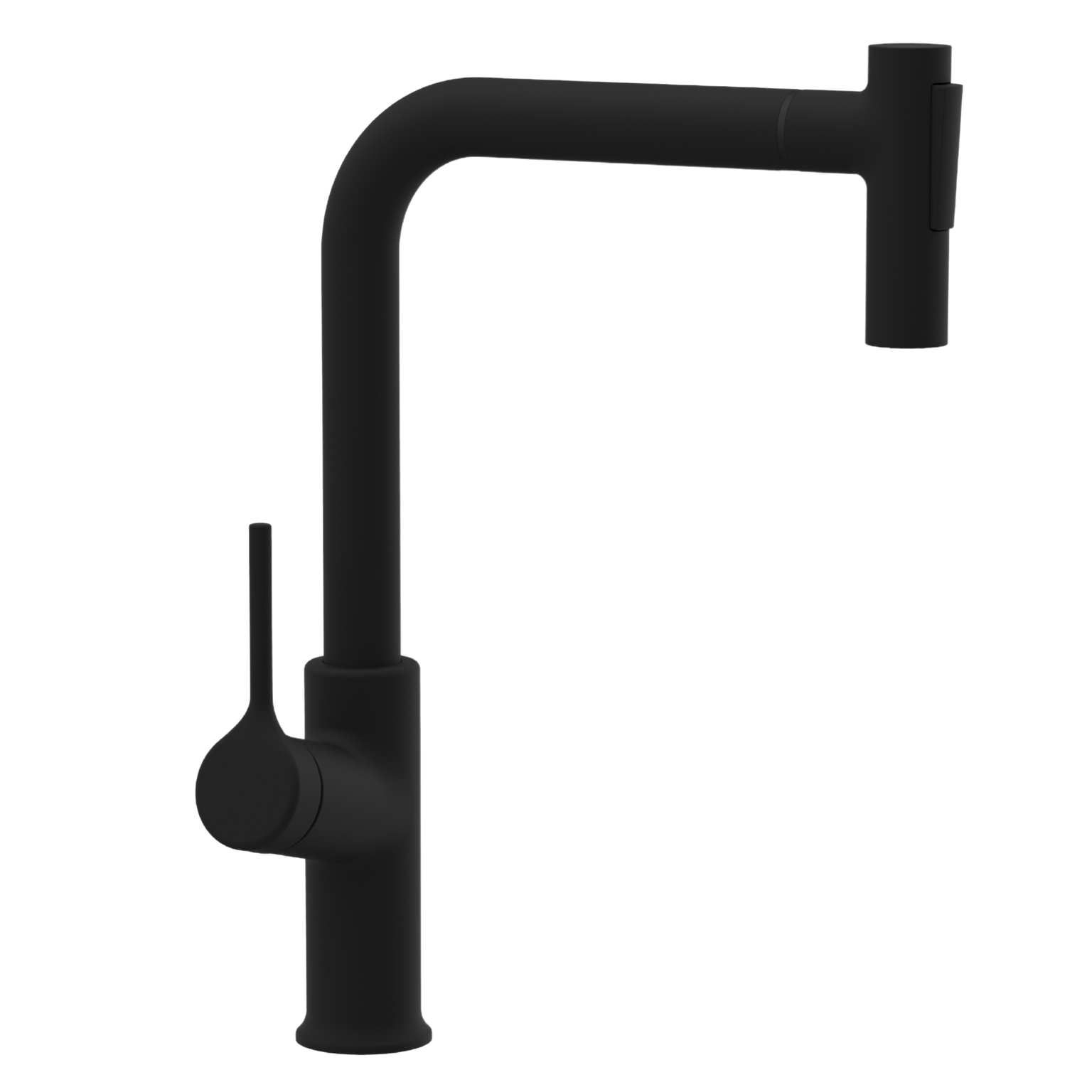 Virtuvinis maišytuvas Invena Farsala BZ-40-L04-S, juodas-0