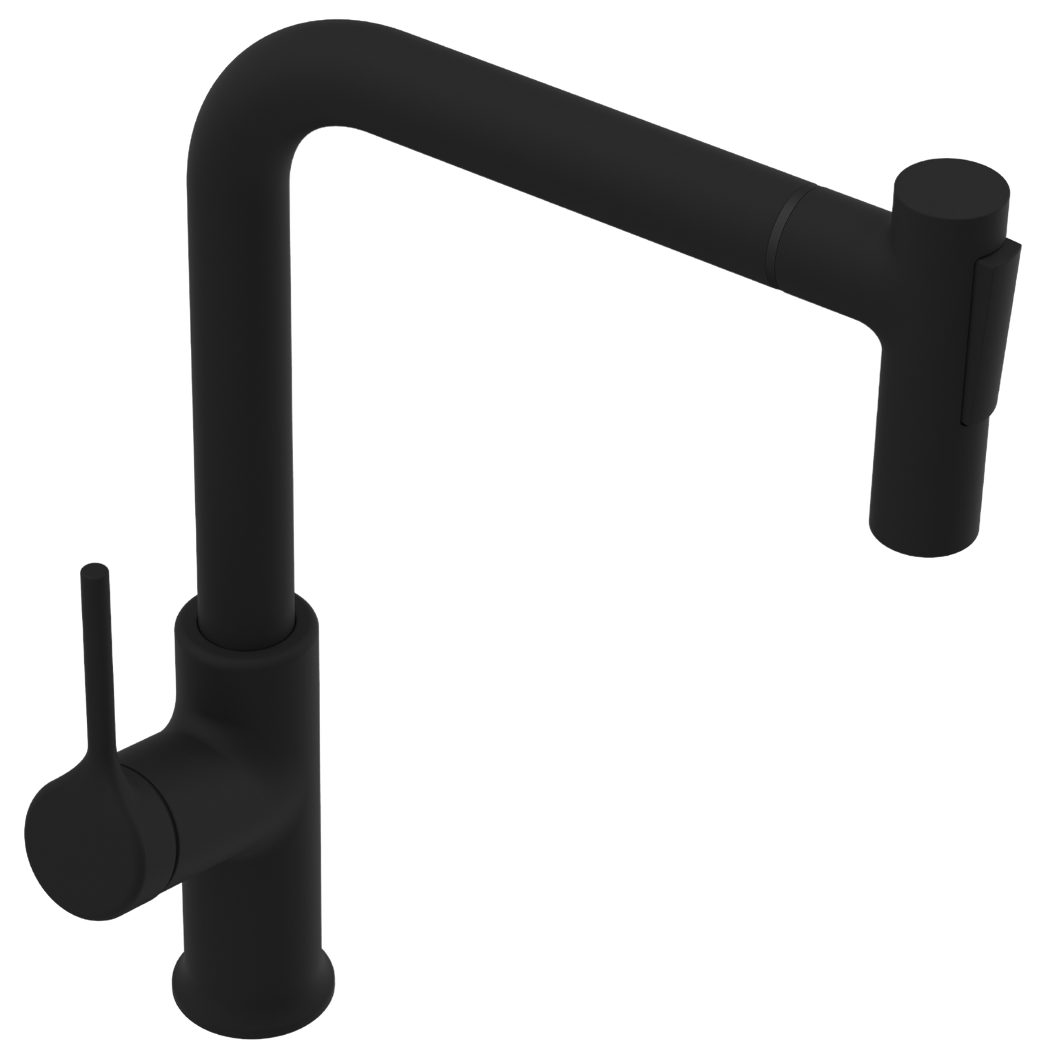 Virtuvinis maišytuvas Invena Farsala BZ-40-L04-S, juodas - 4