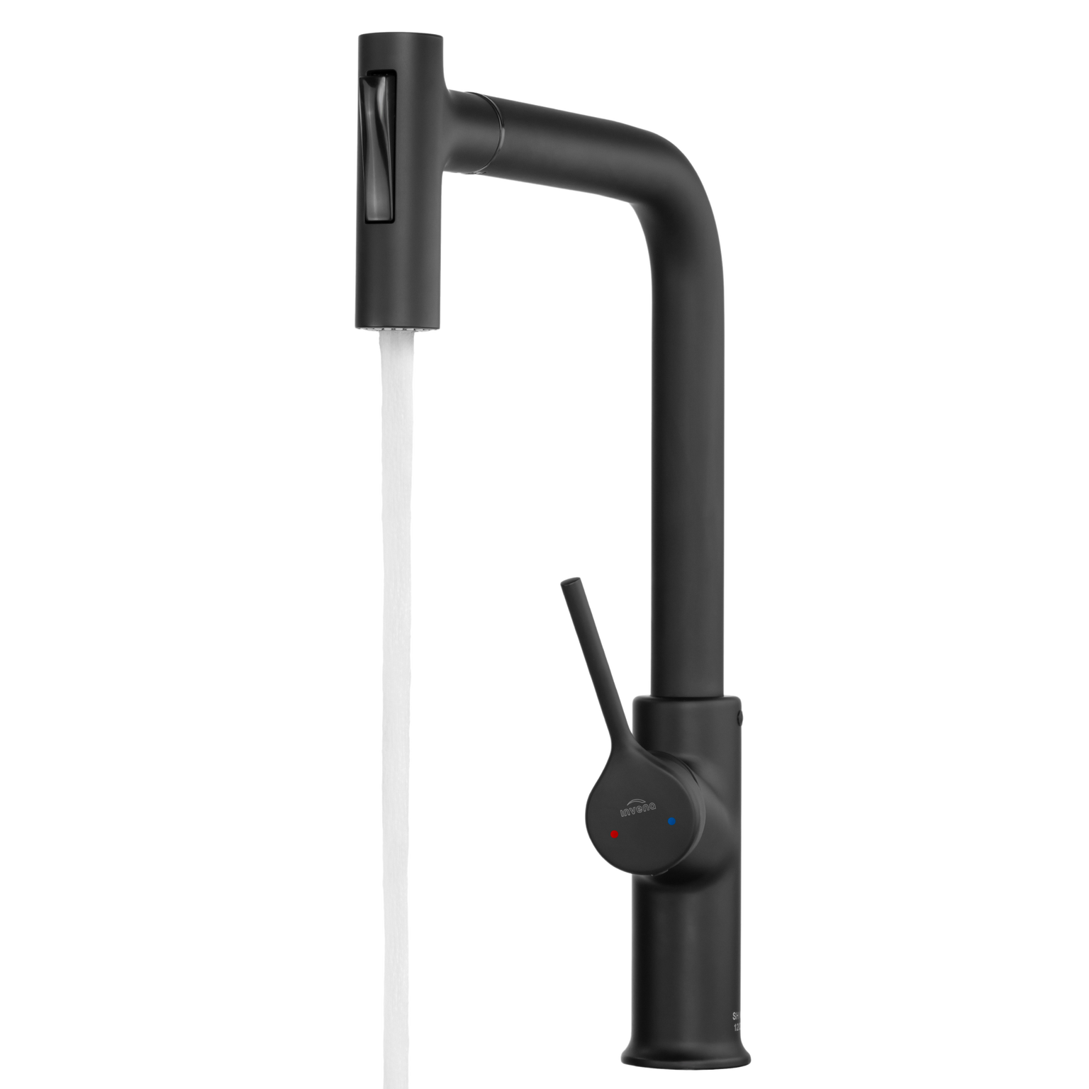 Virtuvinis maišytuvas Invena Farsala BZ-40-L04-S, juodas - 6