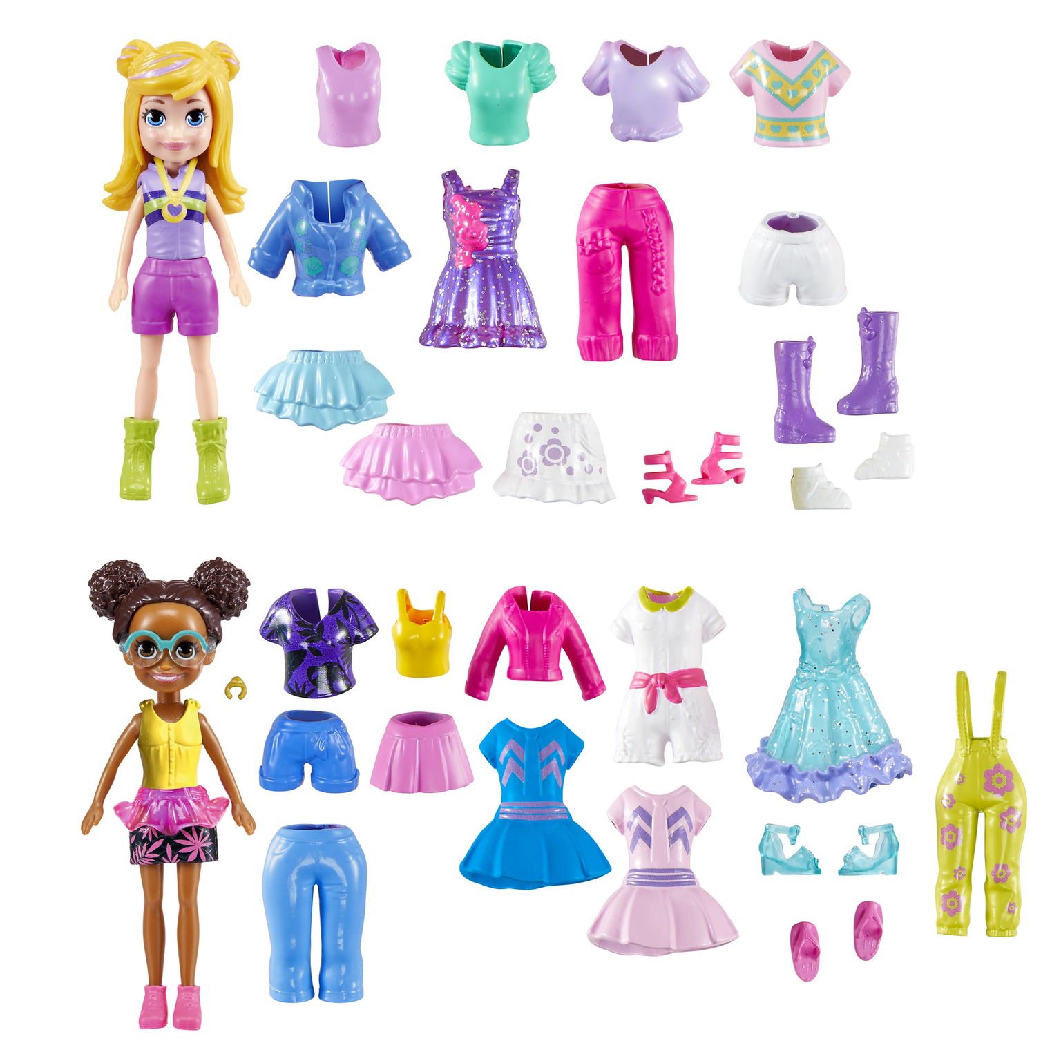 Polly Pocket Sparkle Cove mados rinkinys-2