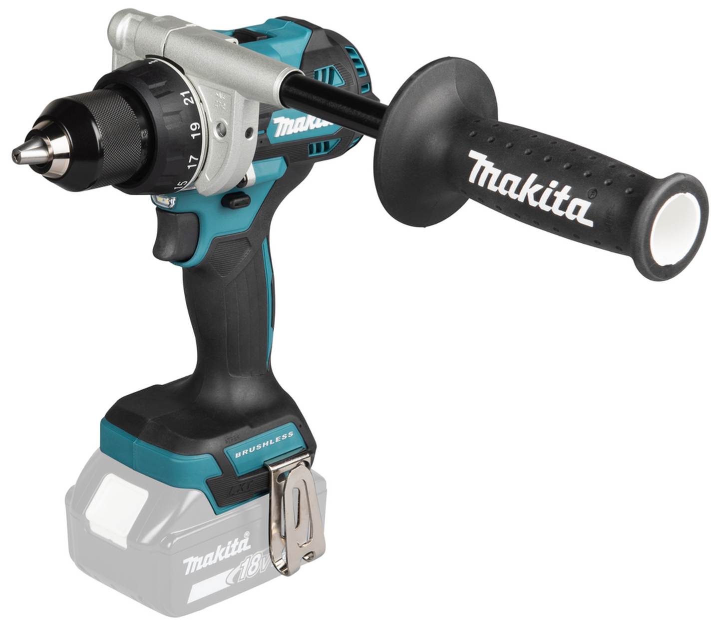 Akumuliatorinis suktuvas-gręžtuvas MAKITA DDF492Z, 18 V, 130/65 Nm, be akumuliatoriaus - 1