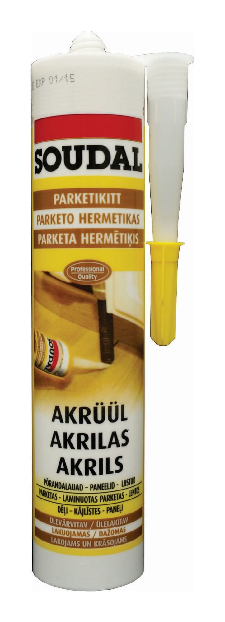 Parketo glaistas SOUDAL PARKET KIT, pušies sp., 280 ml-0
