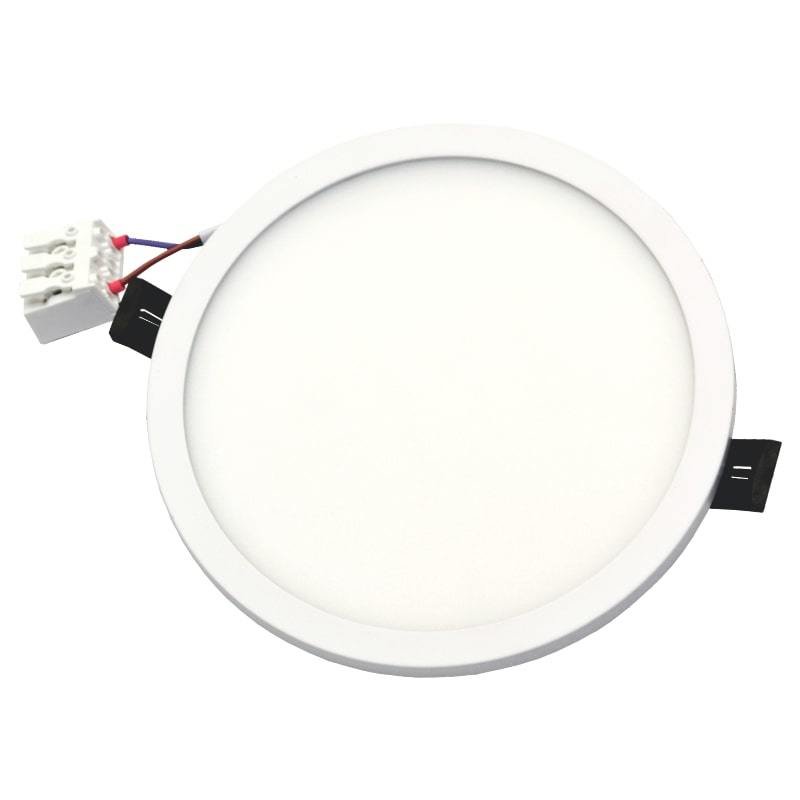Įleidžiama LED panelė TOPE Split, 16 W, 1168 lm, 4000K, IP44, baltos sp., apvali f. - 6