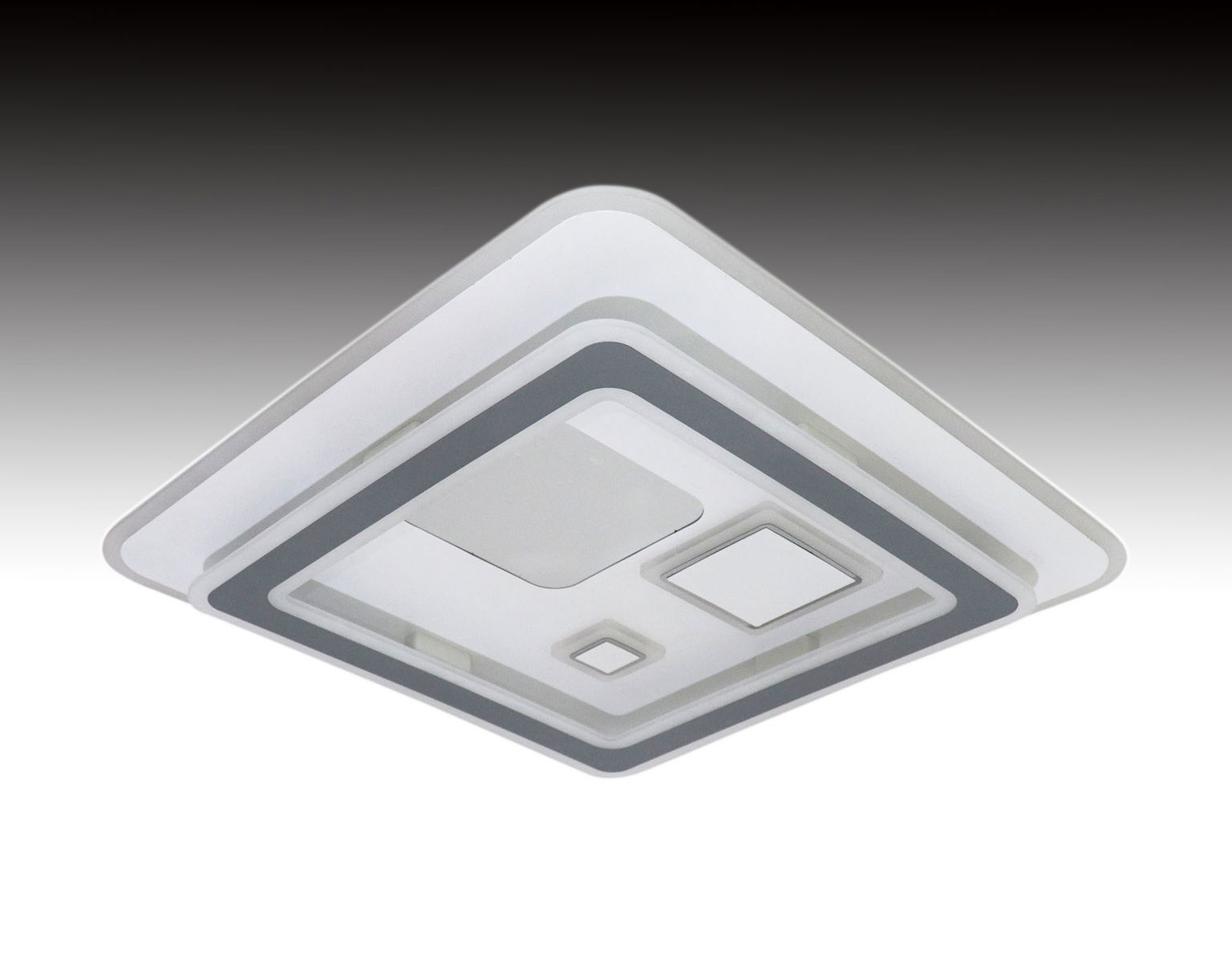 Pakabinamas LED šviestuvas BALTIK GAISMA, 2x119W, 2700-6400K,  2x 5146 lm, 58,5x58,5x6,5cm, su pultu - 5