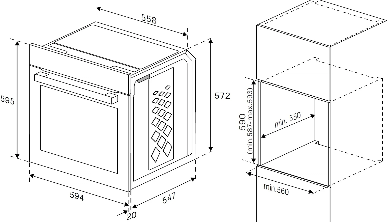 Orkaitė BEKO BBIM13300XM - 5