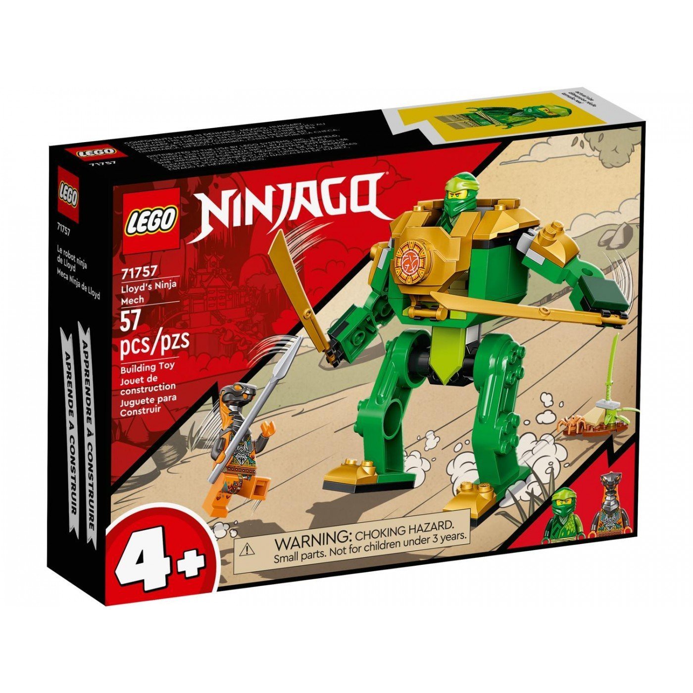 Konstruktorius LEGO NINJAGO - LLOYD'S NINJA MECH - 4