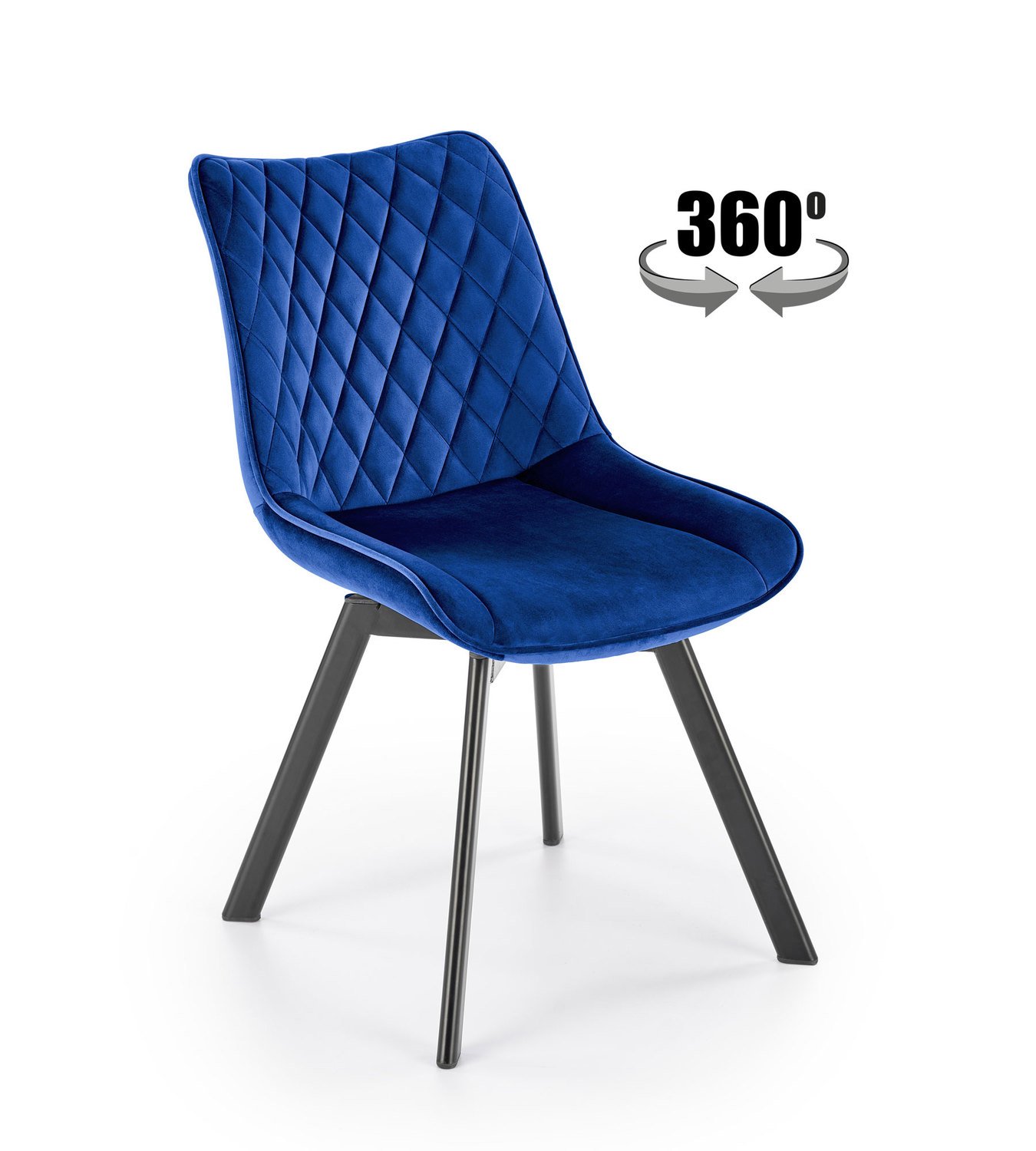 2-ių kėdžių komplektas K520, mėlyna