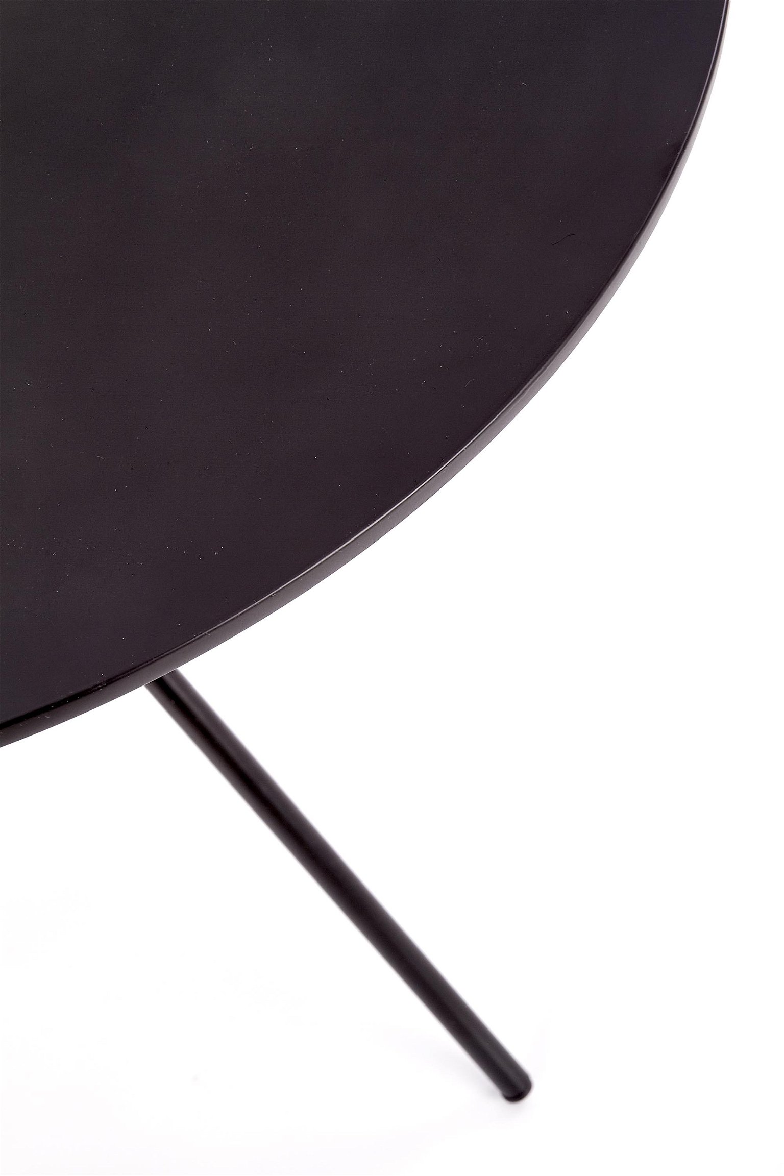 Valgomojo stalas FONDI, 80x80x75 cm, juoda - 4