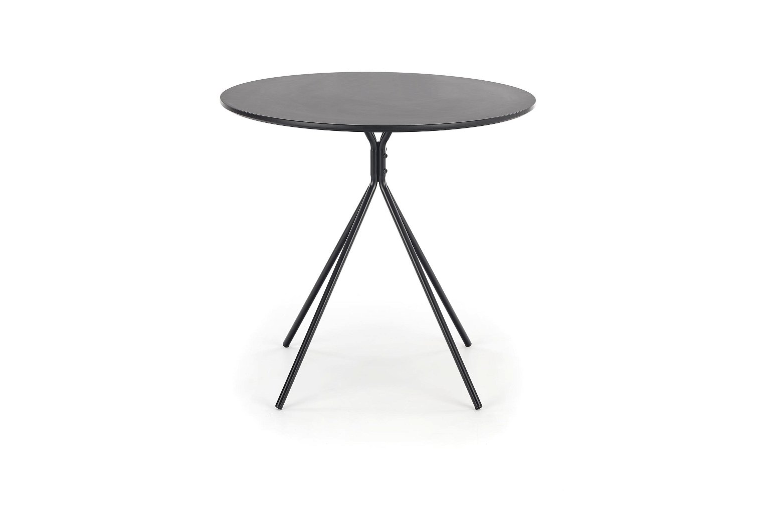 Valgomojo stalas FONDI, 80x80x75 cm, juoda - 6